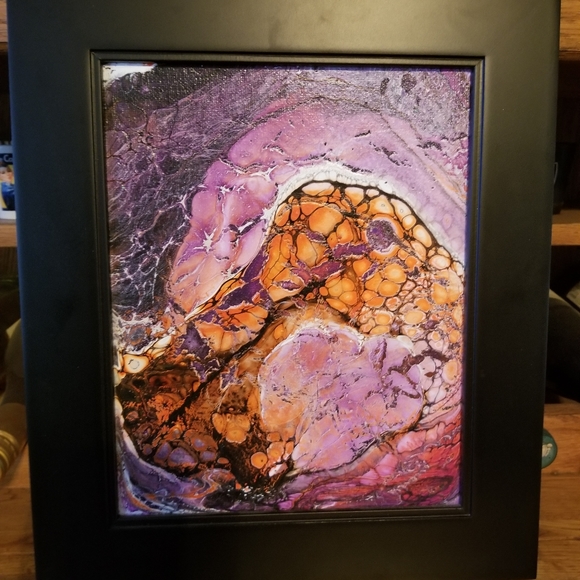 Other - Handcrafted Acrylic Pour 11" × 13"